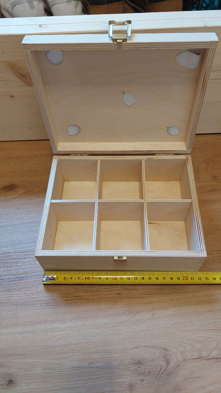 Casse di trasporto: Holzbox für Tee oder Anderes – Nuovo (secondo la descrizione) da Othmarsingen venduto da joy22222 1