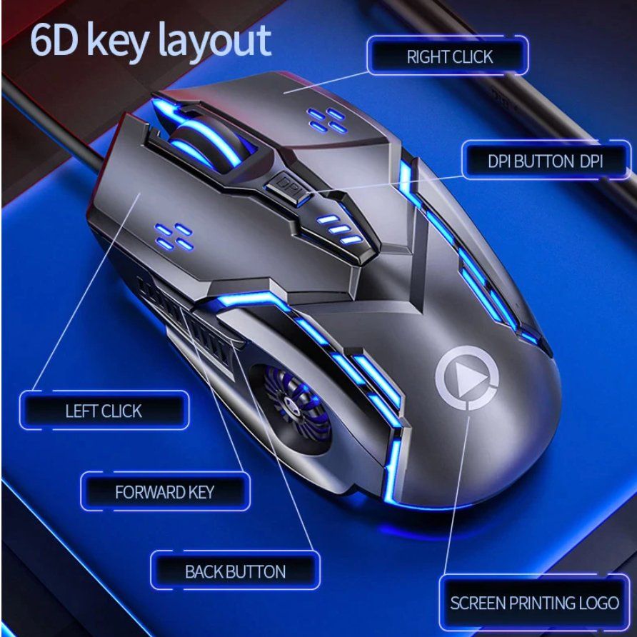 Mouse: E-Sport G5-Gaming Mouse – Nuovo e nell'imballaggio originale da Biberist venduto da ShopSoltan 1