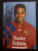 Original Autogrammkarte Okolosi Gabriel FC Basel Top!