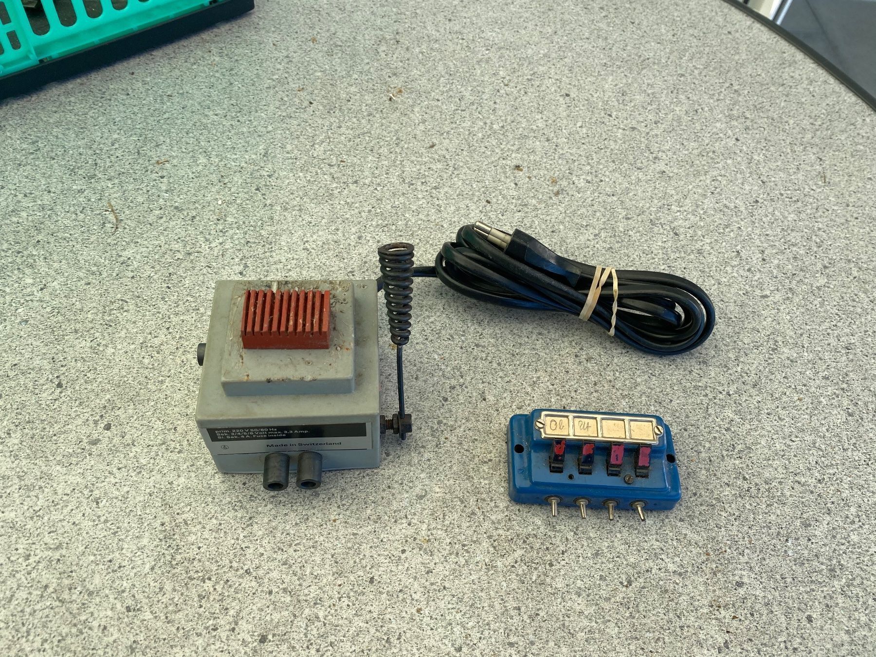 Märklin Modelleisenbahnen: Schalter Transformer Märklin – Gebraucht aus Mosnang von Goldwasser