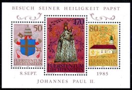 LIECHTENSTEIN BESUCH SEINER HEILIGKEIT**POSTFRISCH** - D1023