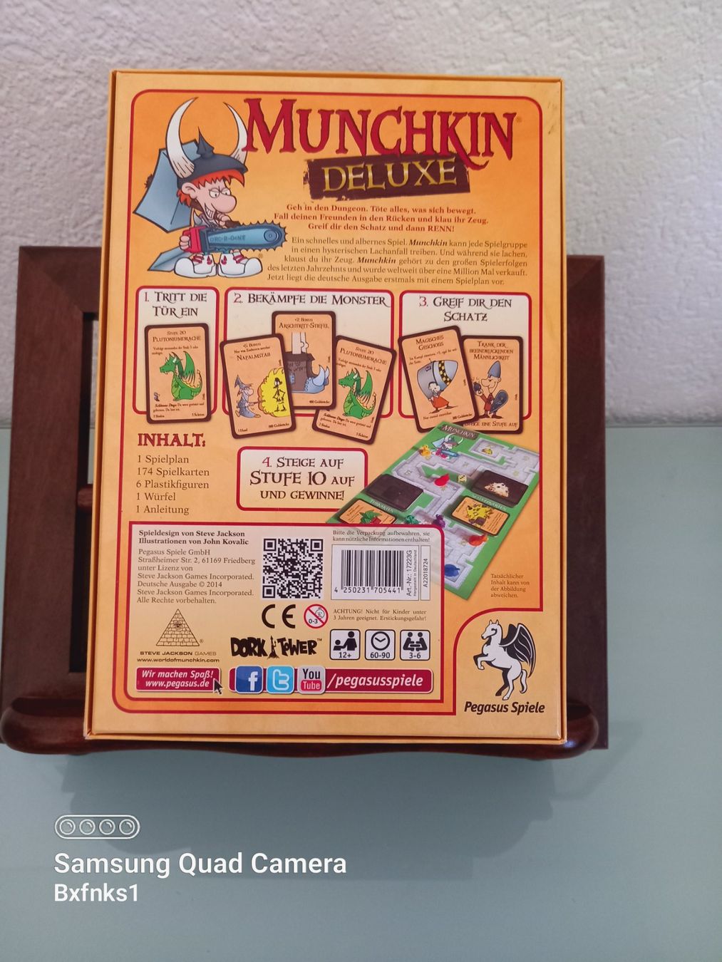 Pegasus Spiele Giochi: Munchkin Deluxe plus 2 Erweiterungen – Usato da Lupfig venduto da Koa_gg5y 1