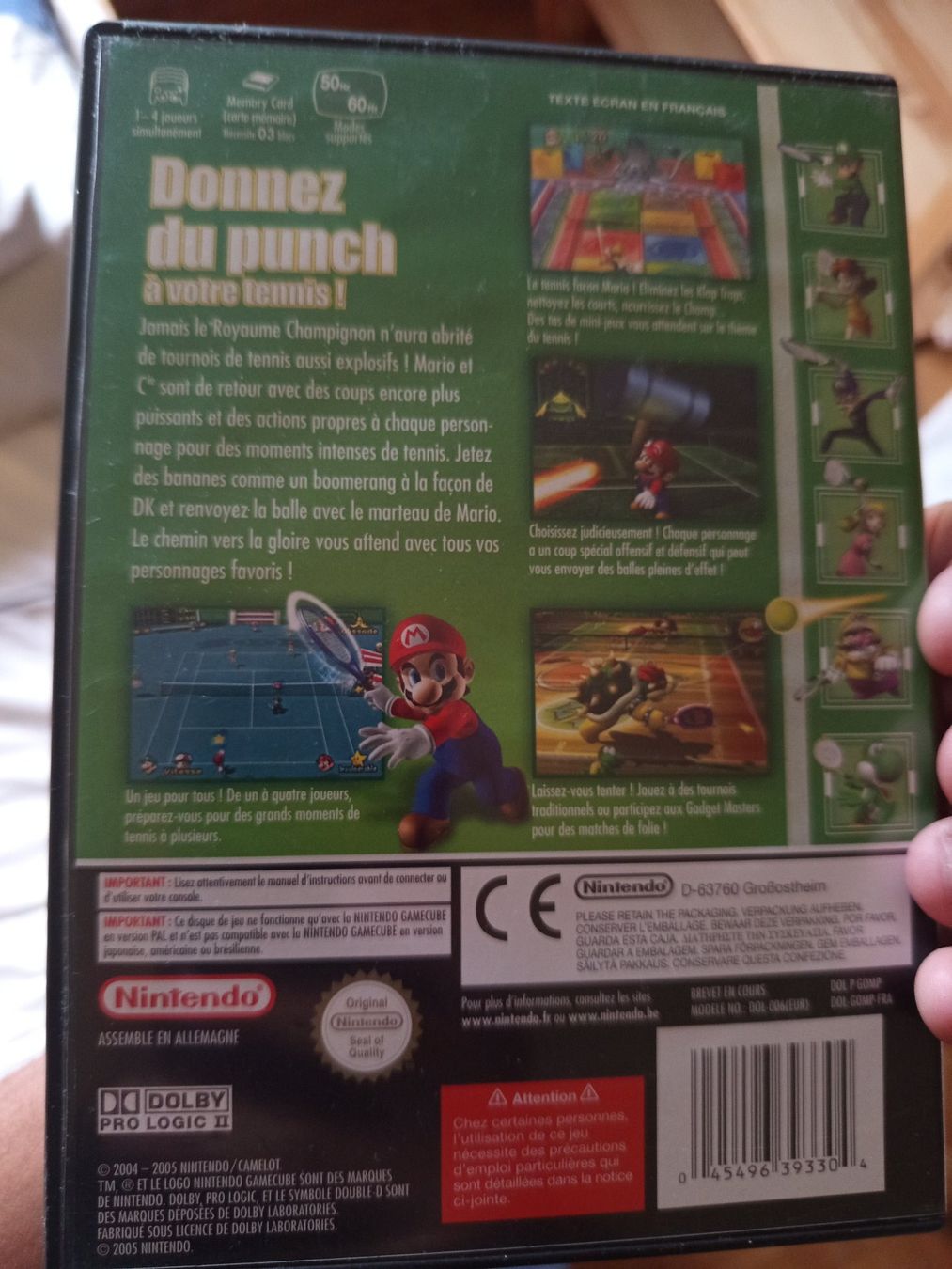 Nintendo Giochi: mario power tennis gamecube – Usato da Delémont venduto da goldmansachs 1