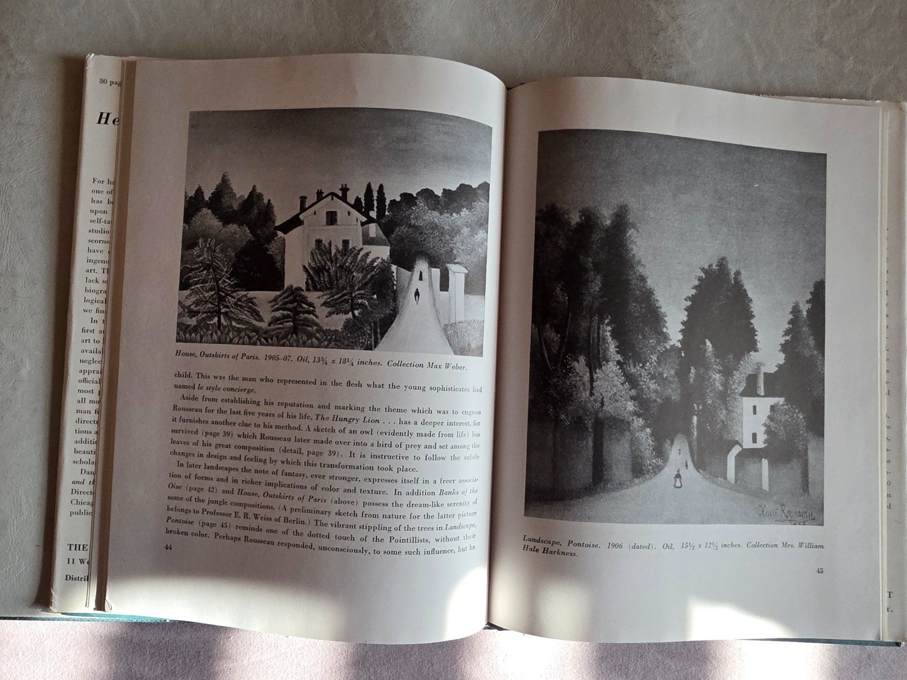Libri: Henri Rousseau - by Daniel Catton Rich - 1946 – Usato da Walterswil BE venduto da Lonitti 5