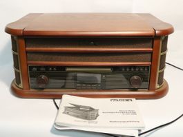 Prinz DAB Radio, Plattespieler, Kassette, USB