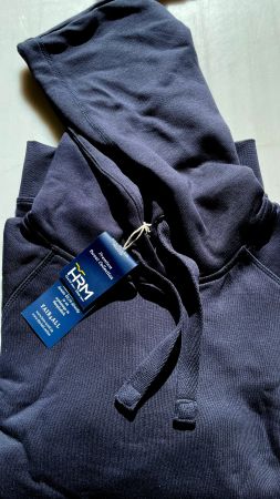 Original HRM Hoodie - Grösse L - Farbe Navy blau