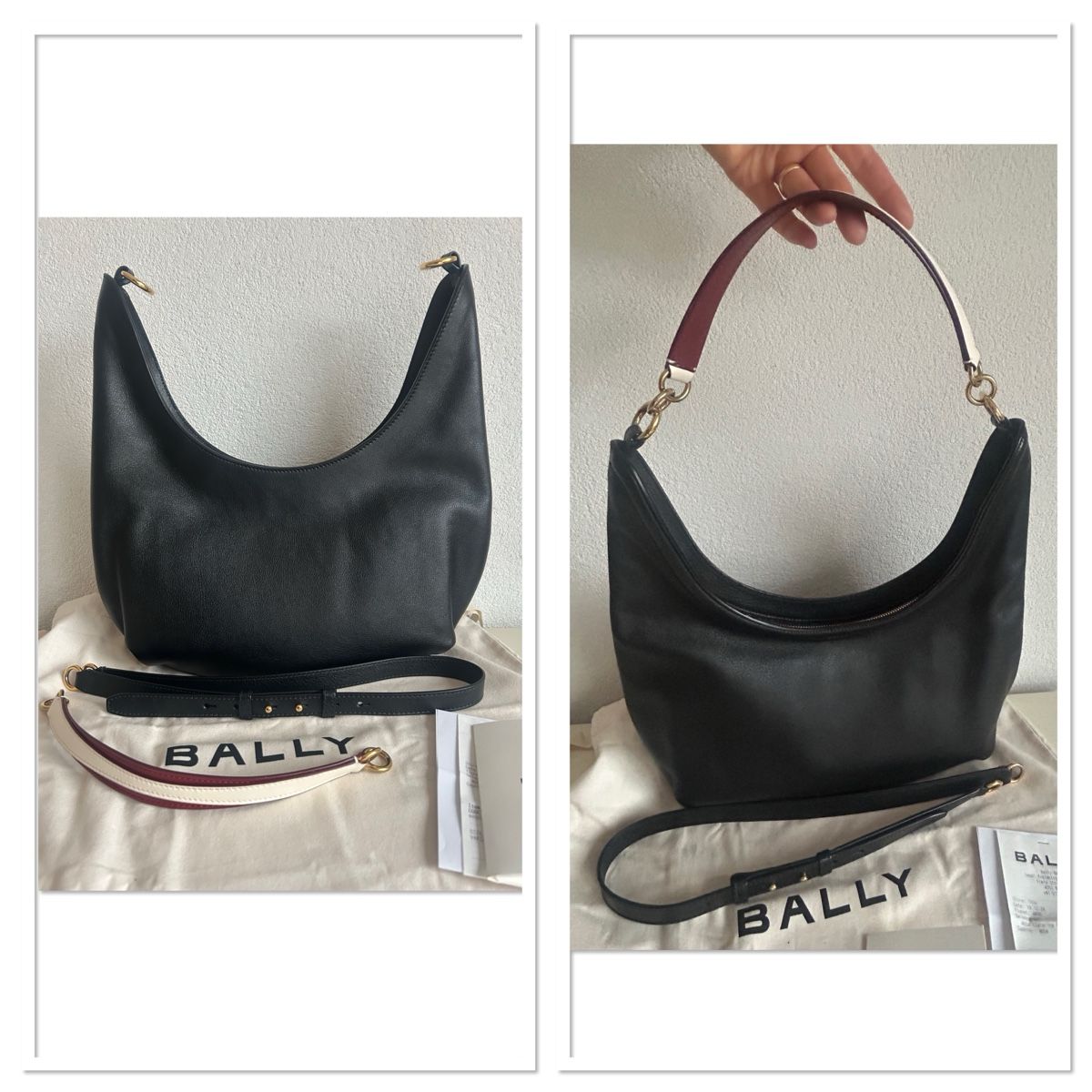 Bally Borse da donna: BALLY CODE HOBO black Size 1, wenig getragen – Usato da Möhlin venduto da seerose6 4