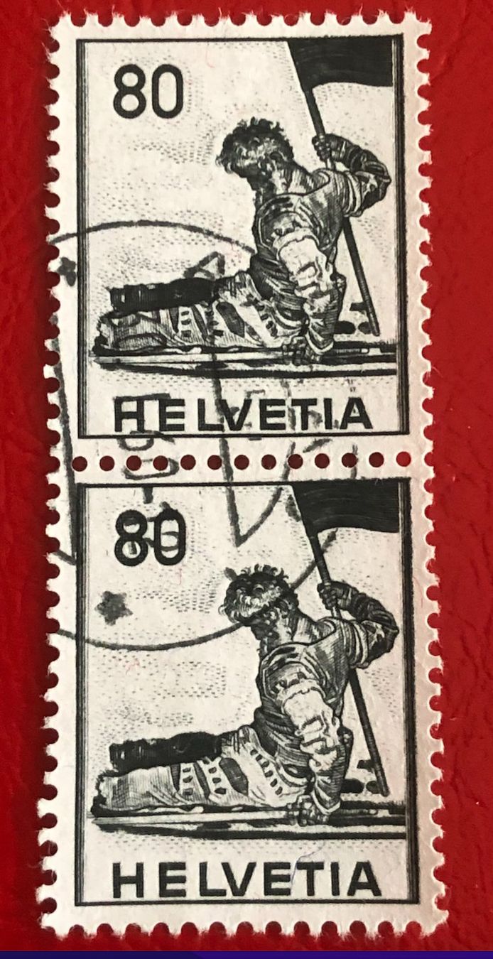Tutti i francobolli: NR.339 Historische Bilder Paar mit GESTEMPELT    – Usato da Aarau venduto da Billa007