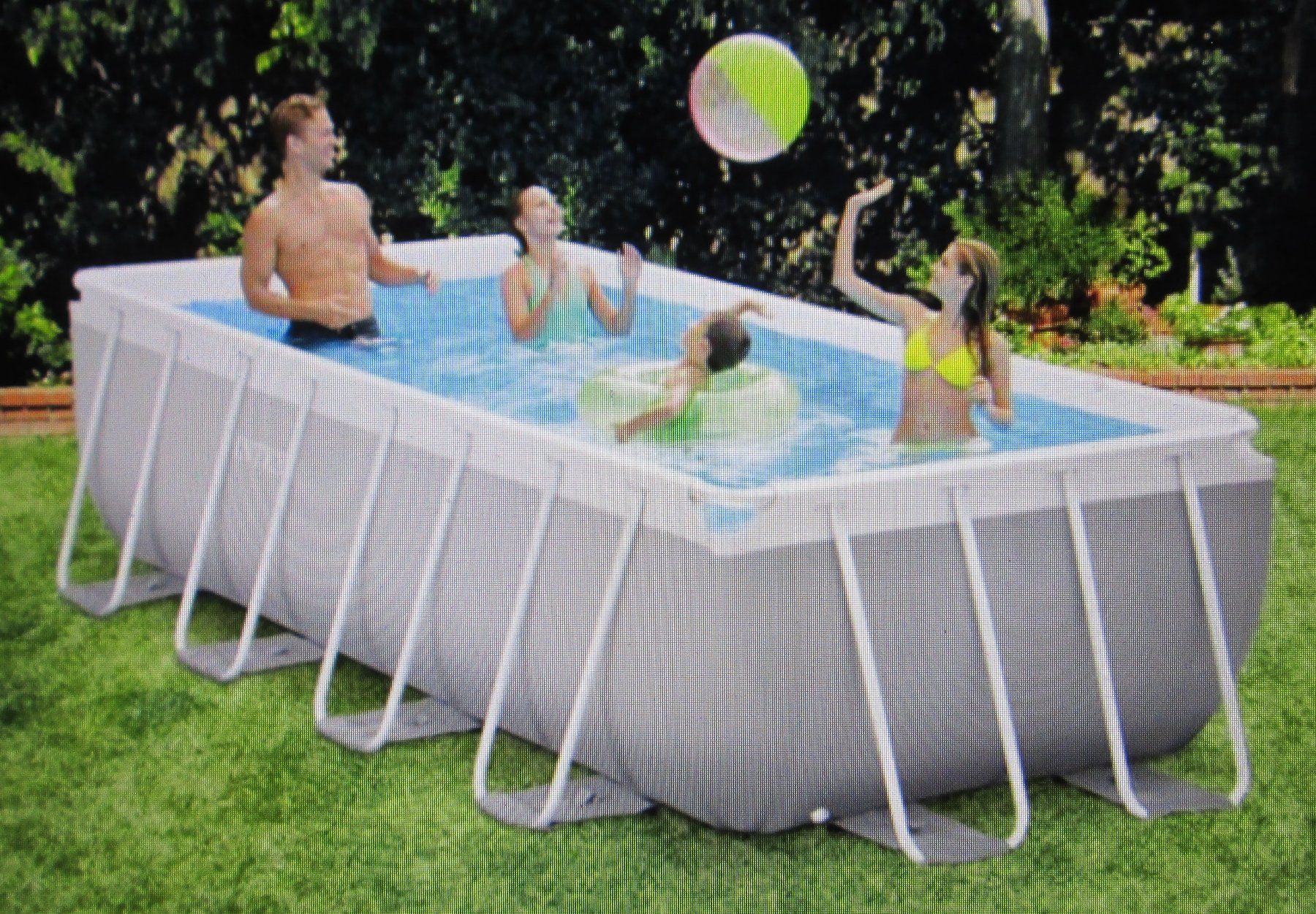 Intex Piscine: Intex Frame Pool 400x200x100 cm gebraucht – Usato da döttingen venduto da Gorbs1 8