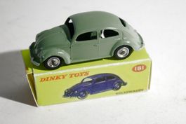 DINKY TOYS 181 Volkswagen VW Beetle Käfer, unbenutzt