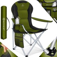 KESSER Campingstuhl Khaki / Schwarz