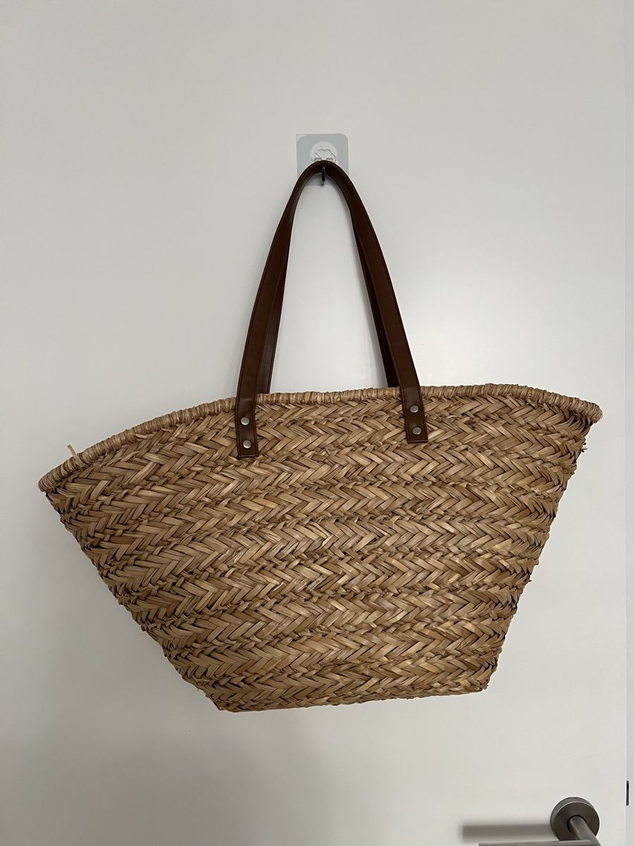 Borse da donna: Strandtasche aus Stroh mit Sternmotiv – Usato da Dietikon venduto da Mischi2167 1