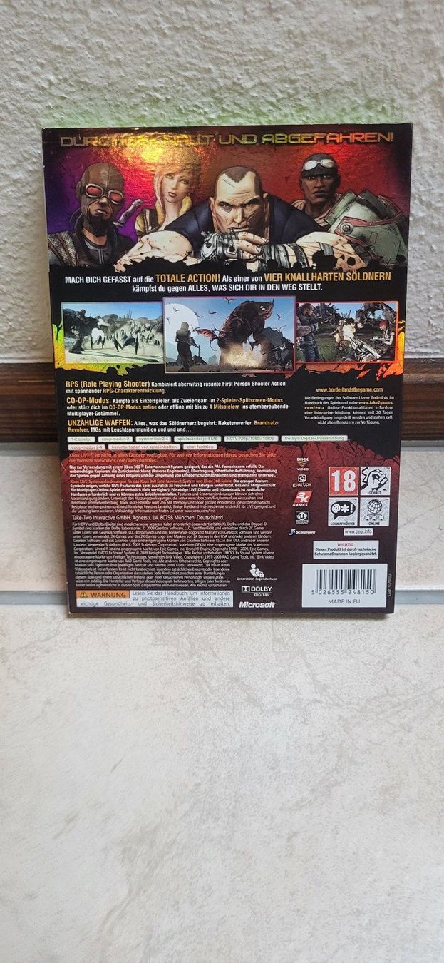 Microsoft Giochi: Xbox 360 – Borderlands – Usato da Münsingen venduto da Heroism2010 1