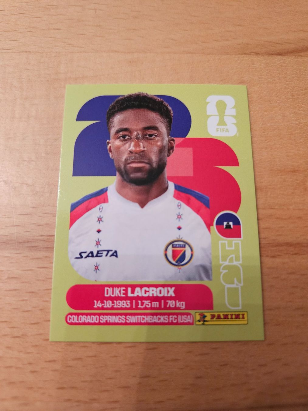 Panini Carte collezionabili: Panini WM 2026 HAI 7 – Nuovo (secondo la descrizione) da Winterthur venduto da melac