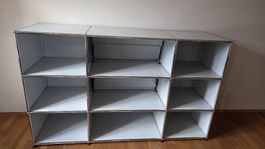 USM Möbel Grau 3x3