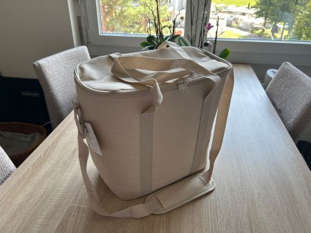 Kühltasche beige neu von Coop Splash 22 Liter / 36x20x33 cm