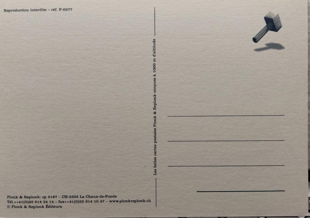 Cartoline postali: Plonk & Replonk - Bataillon de mineurs-démineurs à la parade – Usato da Delémont venduto da Domdom1 1