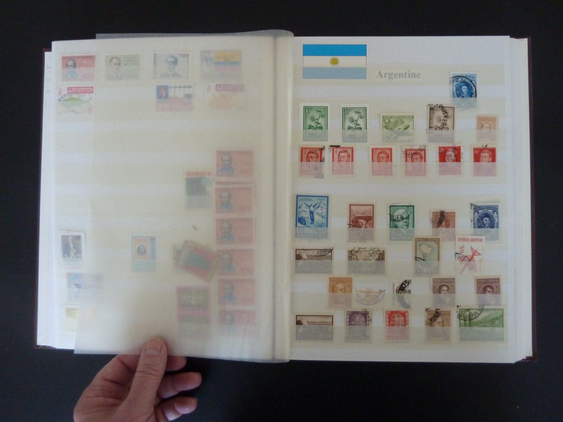 Alle Briefmarken: Lot Ausland (827) – Gebraucht aus Onex von BANGON80 7