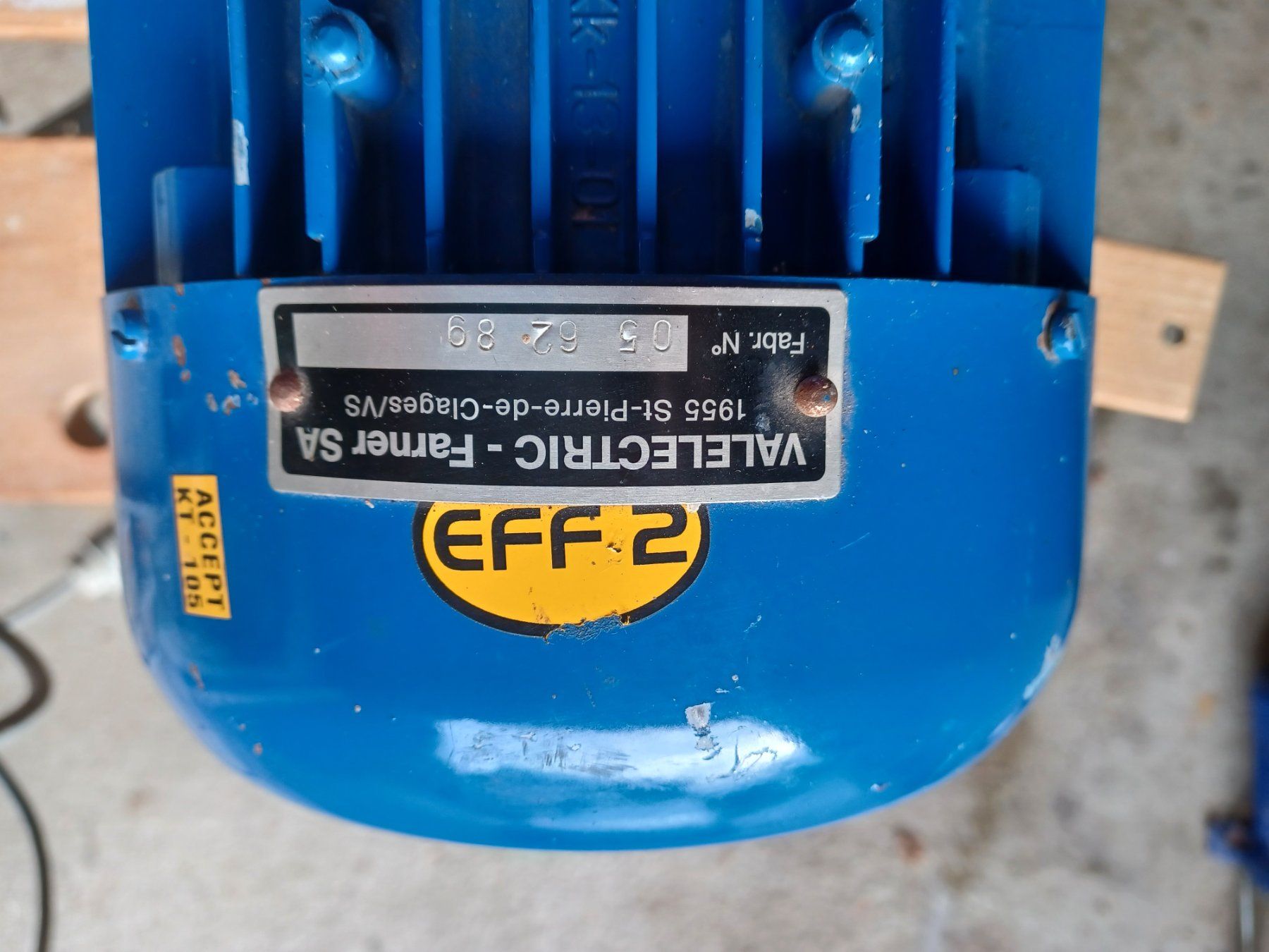 Motori: Moteur électrique – Usato da RANDOGNE venduto da Panp 3