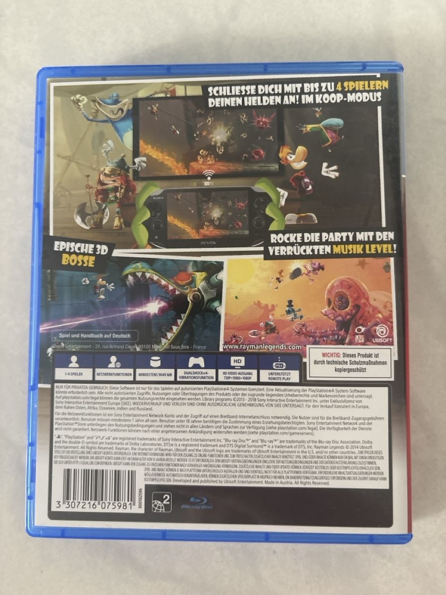 Giochi: Rayman Legends PS4 Spiel Zustand NEU – Nuovo (secondo la descrizione) da Weggis venduto da rebecca_mlz 1