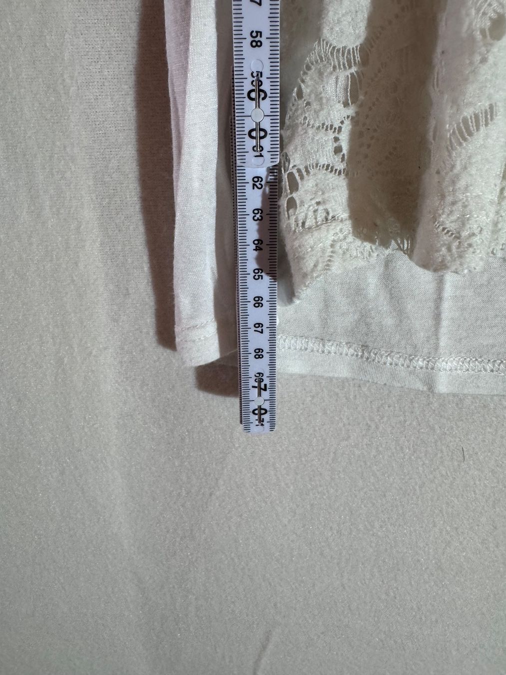 Maglioni & Felpe: Weisser Pullover mit Spitze ca. Gr.M – Usato da Grosswangen venduto da second_hand_dress 2