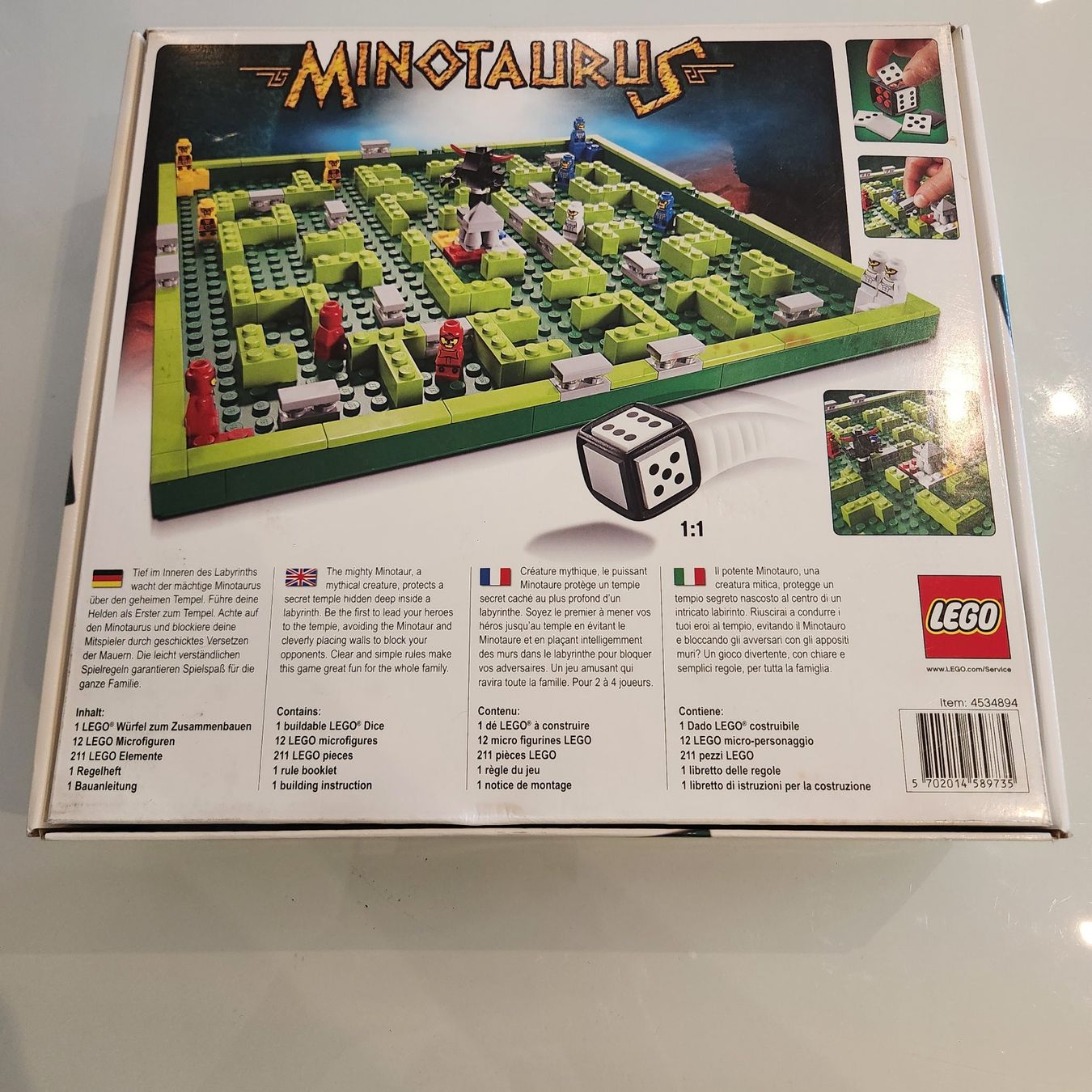 Giochi: Lego Minotaurus Brettspiel - 3841 – Usato da altendorf venduto da keskomat 5