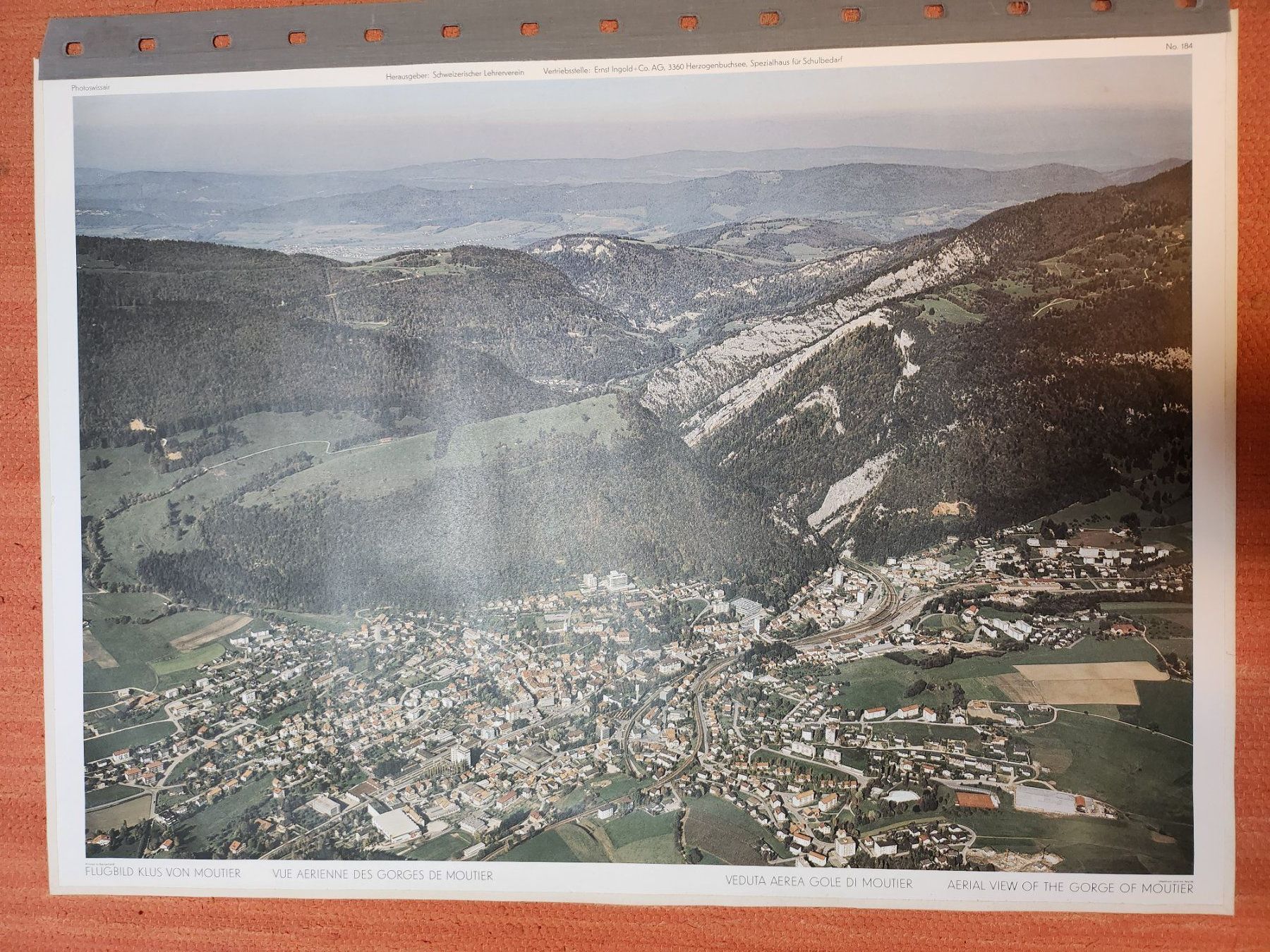 Foto & Immagini: Schulwandbild Klus von Moutier mit Begleitheft – Usato da Dietikon venduto da Buchantiqdietikon