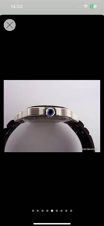 Montres: Cartier Santos ADLC – D'occasion à Trimmis par VP8 4