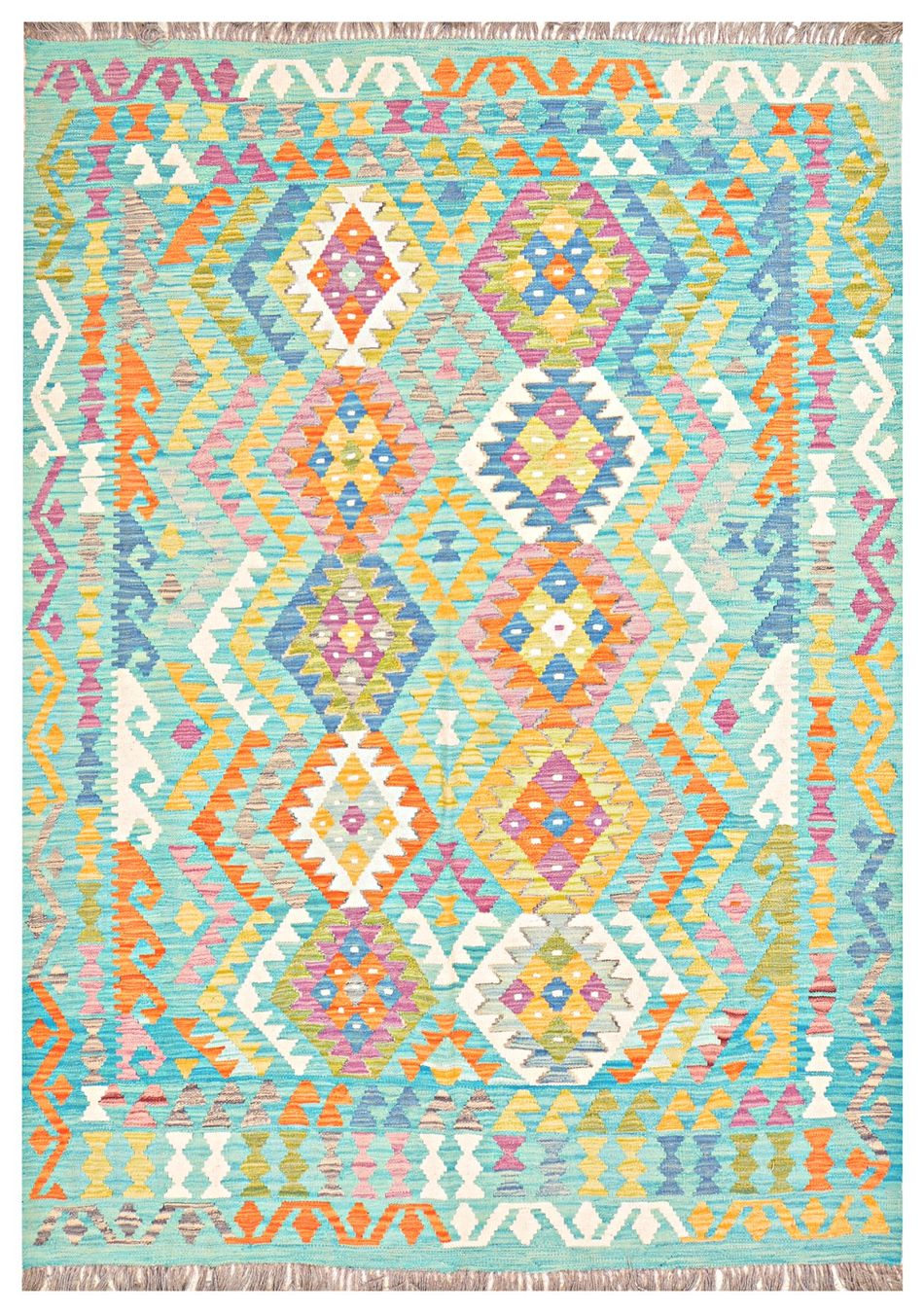 Kelim Tappeti: Oriente Kelim Teppich 170x240 Cm – Nuovo e nell'imballaggio originale da Lahore venduto da Fairways79 1