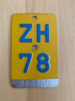 Mofa Nummer  ZH 1978