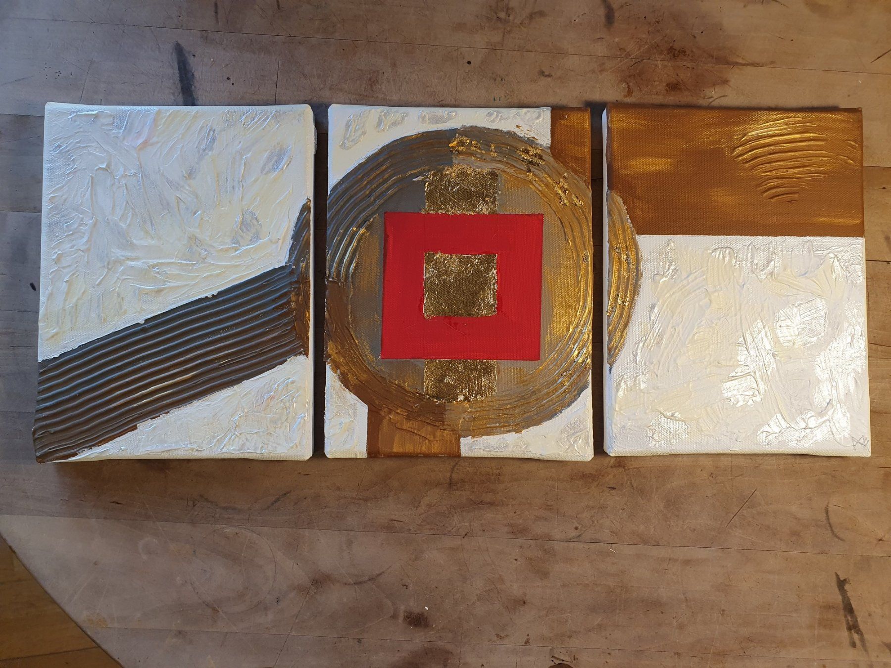Poster & Bilder: Triptichon 56 x 24 cm – Gebraucht aus Zürich von loosebone