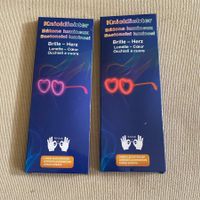2 Doppelpack Knicklichter (Brillen)