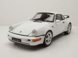 Porsche 911 (964) Turbo weiß 1/18 Welly NEUHEIT
