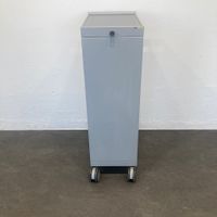 Denz D3 Roll-Caddy Silbergrau mit Schlüssel