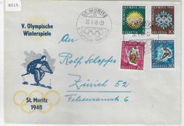 V. Olympische Winterspiele in St. Moritz