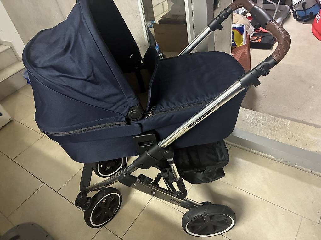 Carrozzine: ABC Design Kinderwagen mit Cybex Babyschale Adapter – Usato da Schänis venduto da pri_8ggk