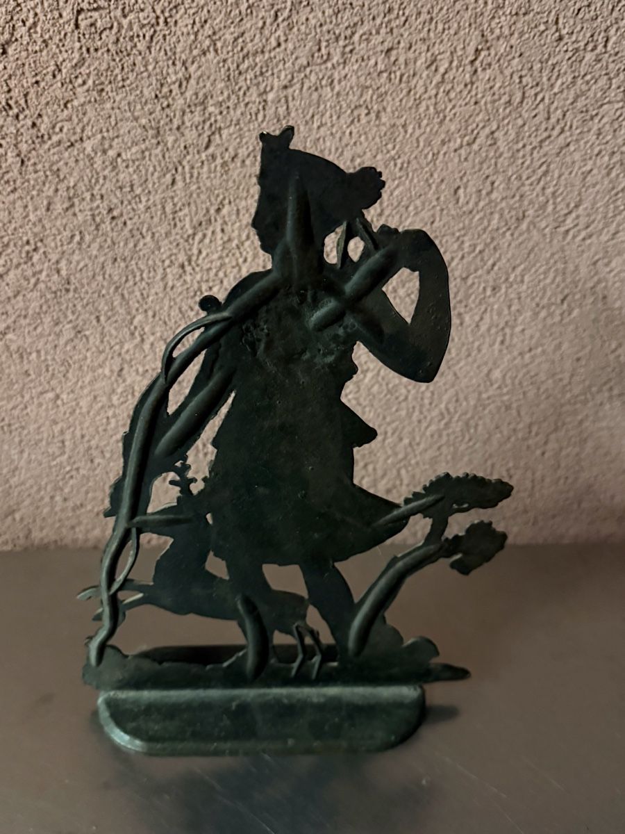 Sculture & Statue: Bronze Figur Skulptur Artemis mit Hirsch und Baum – Usato da Deitingen venduto da Himhip 2