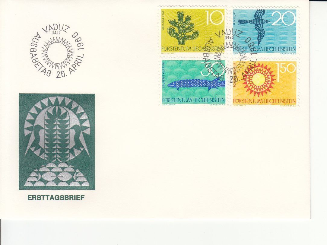 Tutti i francobolli: LBK 395 - 398 FDC – Usato da Bürglen TG venduto da StampGraf