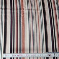 Italienische leichte glänzende Viskose 2.35x1.40m Stripes