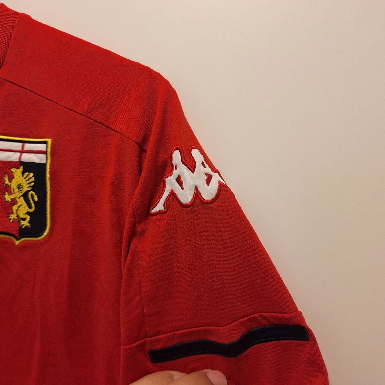 Canottiere & Pantaloni: Kappa Genoa Calcio XL – Usato da Bellinzona venduto da LA-ropa-de-Juan 2