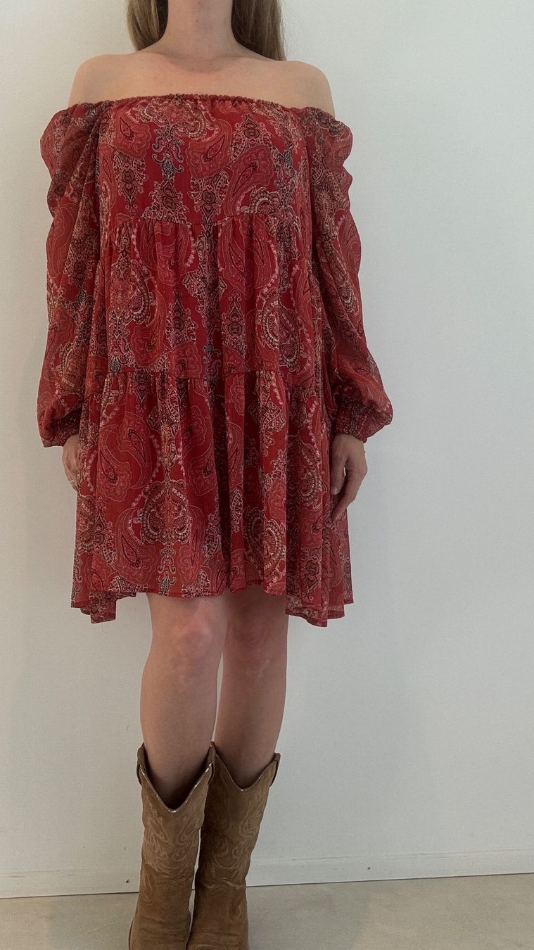 Promod Vestiti: Robe rouge quasi neuve – Usato da giffers venduto da sev_c9x9