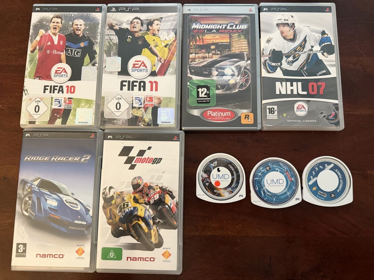 Giochi: PSP Spiele 9 Stück – Usato da Uitikon Waldegg venduto da Sa_v9gp