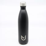 Trinkflasche schwarz Aus Edelstahl 0.75l