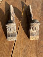 Kaminböcke,  antiker und gusseisern -  französisch Chenets