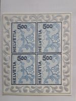 Stickerei Marke 2000 Naba Kat. 999 FDC Fr. 200.-