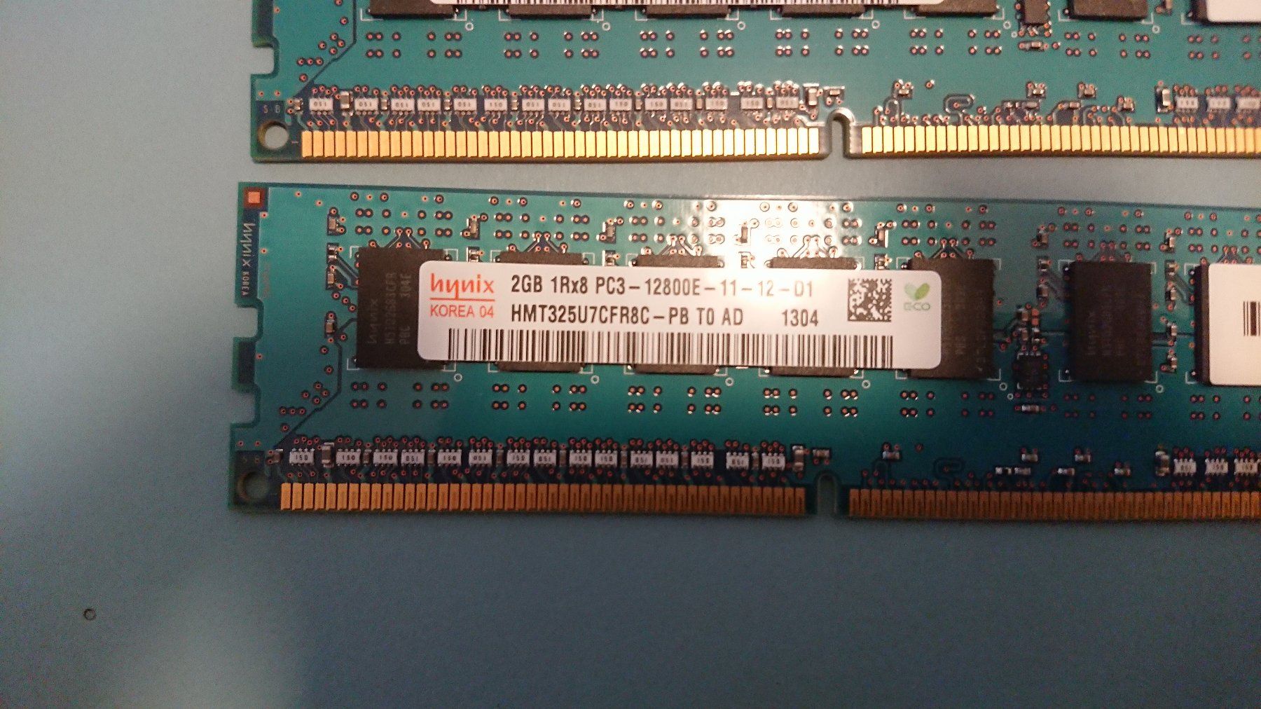 Memoria / RAM: 4x 2GB DDR3 PC3-12800E ECC Server RAM – Usato da Zürich venduto da Trichte1 2