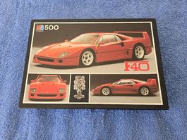 MB Puzzle Ferrari F40 500 Teile komplett