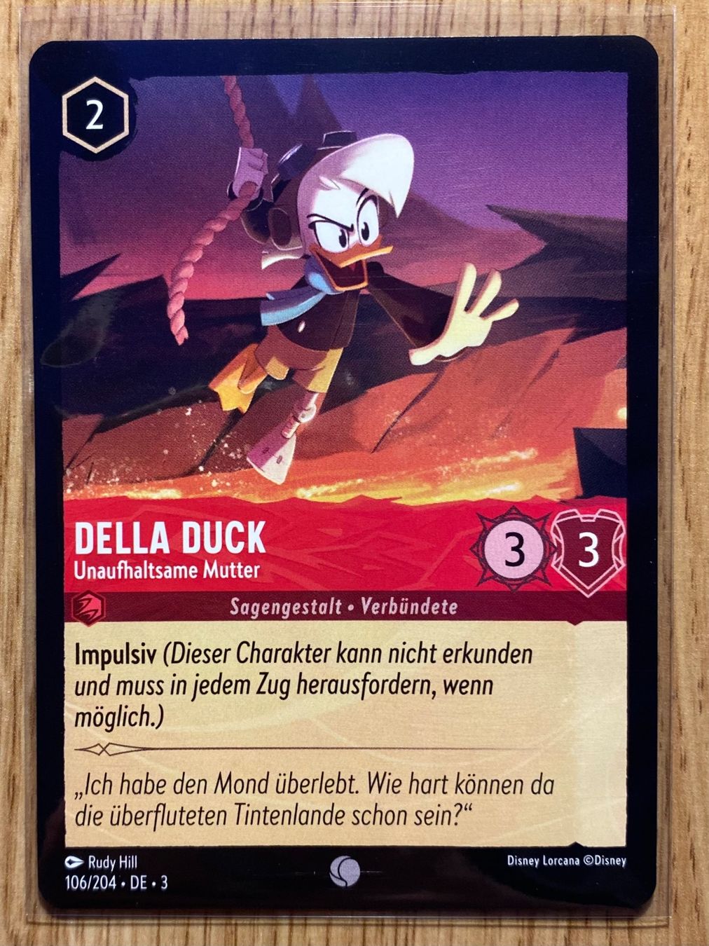 Disney Carte collezionabili: Della Duck DE 106 Disney Lorcana 3 – Nuovo (secondo la descrizione) da Rafz venduto da SaintCruz