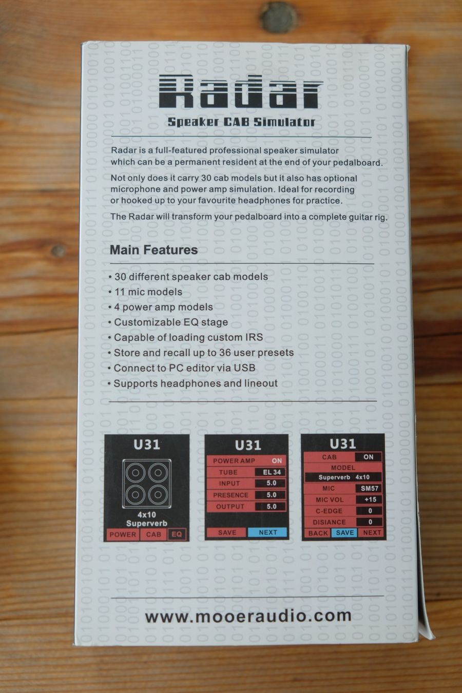 Mooer Strumenti musicali: Mooer Radar - Speaker Cab Simulator – Usato da St. Gallen venduto da Daperuz 7