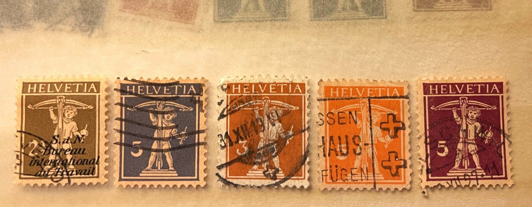 Tutti i francobolli: Briefmarke - William Tell's Son Serie – Usato da Oftringen venduto da Vucki